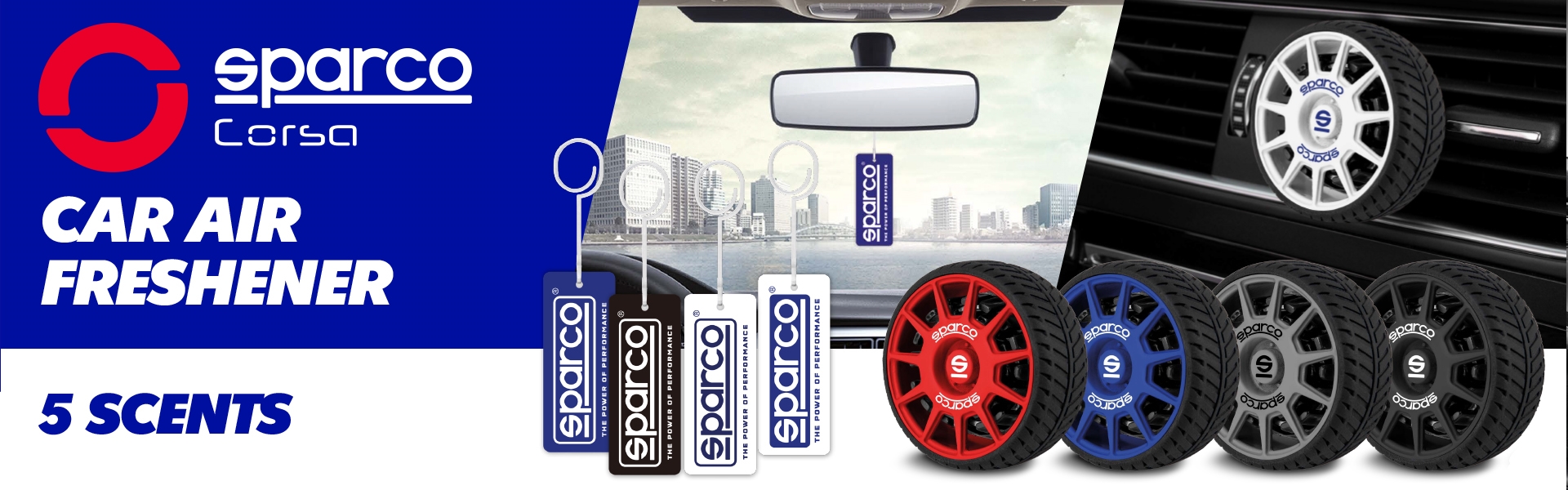 SPARCO CAR AIR FRESHENERS